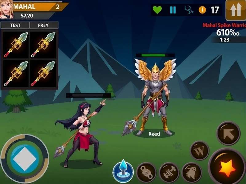 Mahal Spike Warrior Gameplay Screenshot